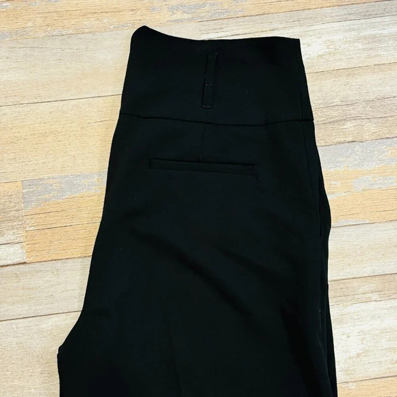 DALIA COLLECTION Black Flared Dress Pants | Wide-Leg High Waist Office | 10 * - Picture 4 of 8